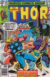 Thor #284 (Newsstand) FN ; Marvel