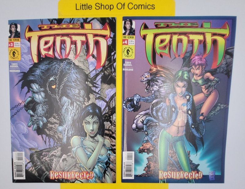 The Tenth Resurrected #1 2 3 4 Set  #1 (Cvr A) #2-4 (Cvr B) Dark Horse Comics