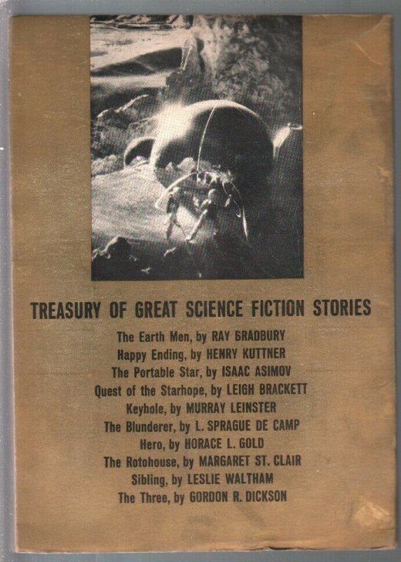 Treasury of Great Science Fiction Stories #1 1964-Brsdbury-Asimov-pulp fictio...