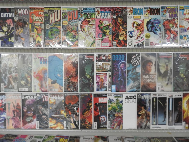 Huge Lot 140+ Comics W/ Nova, Batman, Iron Man, X-Men+ Avg VF- Condition!