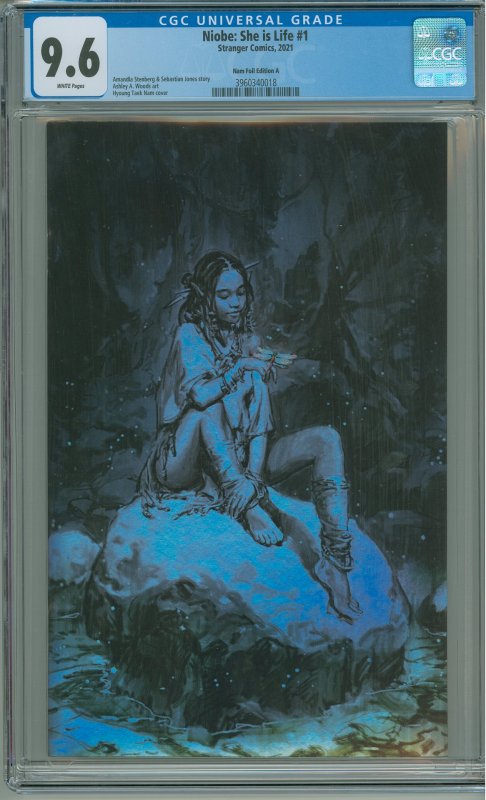 Niobe: She is Life #1 CGC 9.6! Nam Foil Edition A!