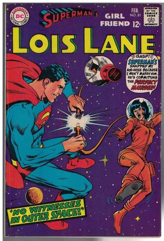 LOIS LANE 81 VG-F  Feb. 1968