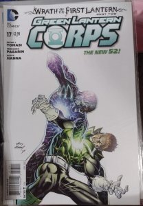 GREEN LANTERN CORPS  # 17  2013 DC   new 52   WRATH OF THE FIRST LANTERN