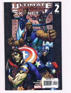 Ultimate Extinction # 2 of 6 VF Marvel Comics Avengers X-Men Warren Ellis S80