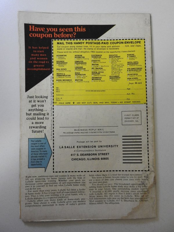 Marvel Team-Up #35 VG Condition moisture stain