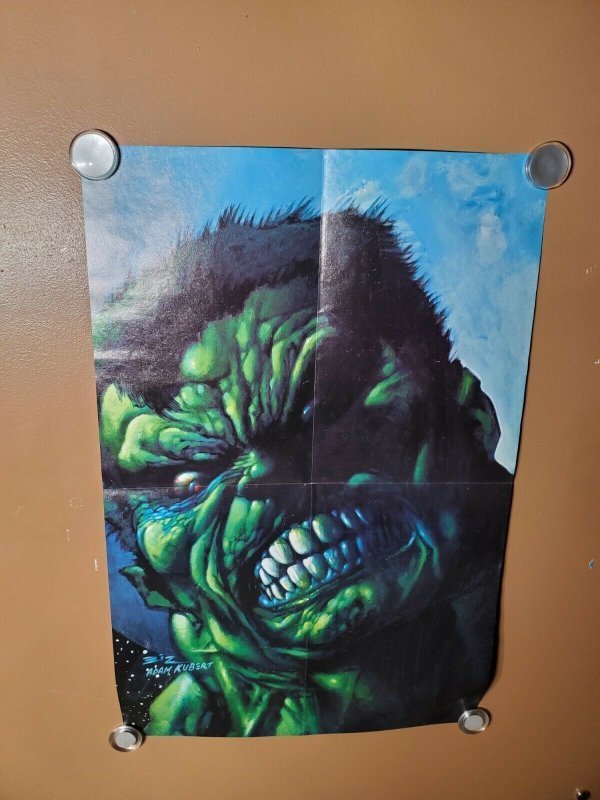 Incredable hulk poster  20 1/4 x 13 1/4 