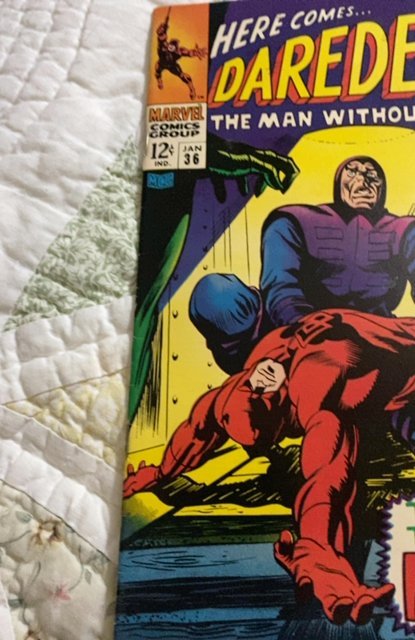 Daredevil #36 (1968) the game is Mayhem