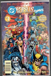 DC Versus Marvel/Marvel Versus DC #1 (1996) Rare Newsstand Edition VF/NM