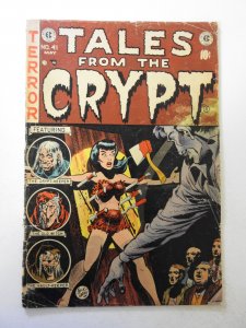 Tales from the Crypt #41 (1954) Apparent GD/VG Condition see desc