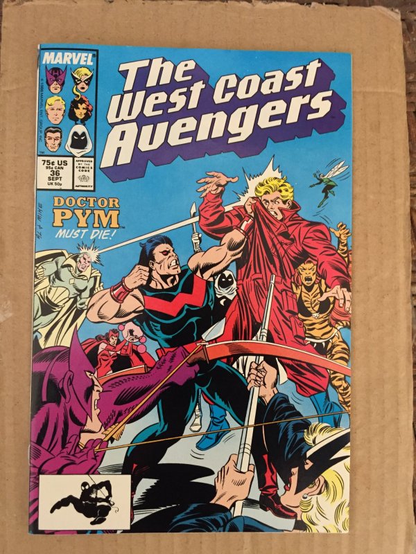 The West Coast Avengers #36