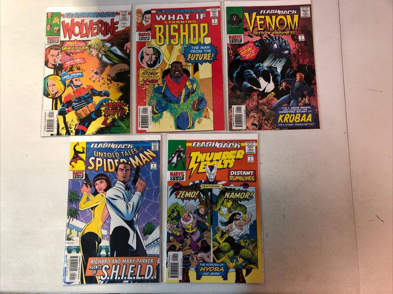 Marvel Flashback (-1) Lot (1997) 26 Books VF/NM Complete Set Deadpool What If?