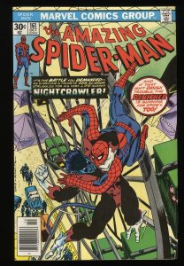 Amazing Spider-Man #161 Nightcrawler! Punisher!