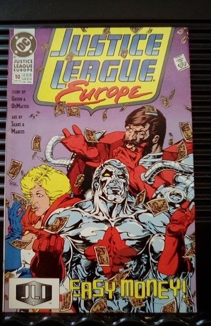 Justice League Europe #10 Direct Edition (1990)