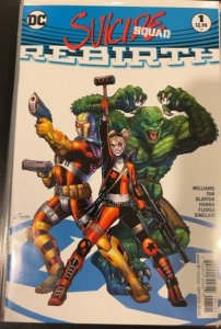 Suicide Squad: Rebirth Variant Cover (2016) Suicide Squad 