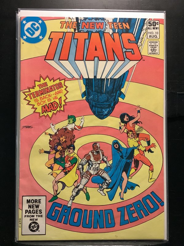 The New Teen Titans #10 Direct Edition (1981)