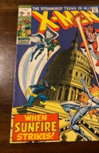 The X-Men #64  (1968) 1st Sunfire app