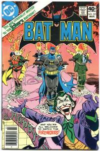 Batman #321 1980-Bronze Age-DC comics--  joker birthday card VF