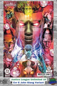 Justice League Unlimited #16 CVR E John Giang Var DC KO Tie