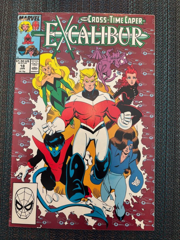 Excalibur #18 Direct Edition (1989)