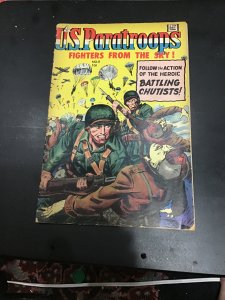 U.S. Paratroops #8. 1950’s vs Communist Chinese! VG+ Wow!