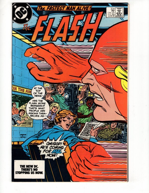 The Flash #334 Direct Edition (1984) 8.5-9.0 / ID#83