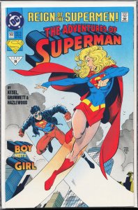 Adventures of Superman #502 (1993) Superboy