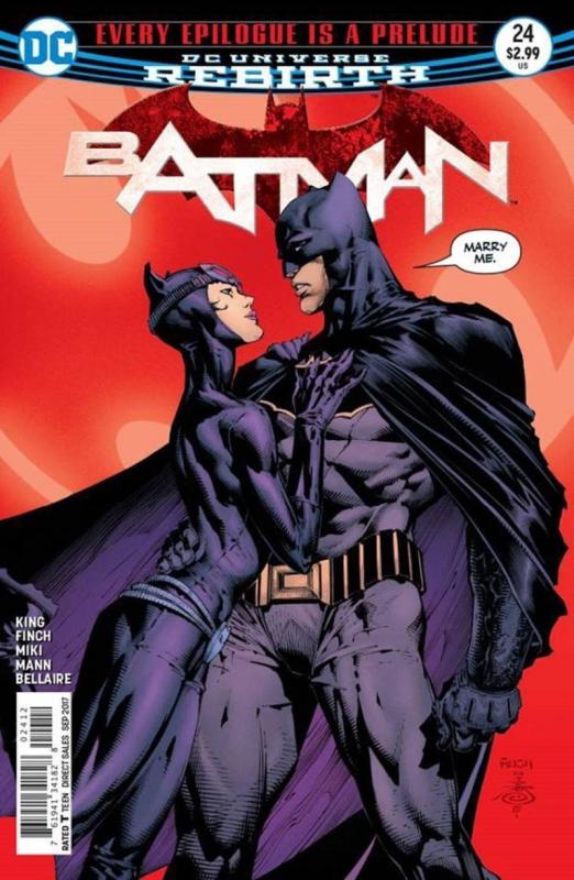 BATMAN #24, NM-, 2nd, Proposal, Catwoman, DC, 2017, more in store