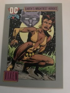 VIXEN #77 card : 1992 DC Universe Series 1, NM/M, Impel; Teen Titans