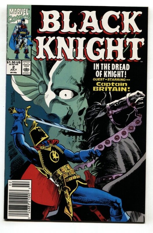 Black Knight #2 1990 1st appearance of Sean Dolan, The Black Knight's squire. 