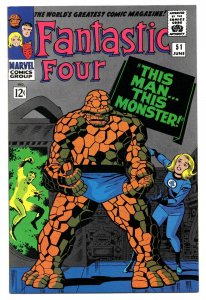 Fantastic Four #51 Reprint VINTAGE 1993 Marvel Comics JC Penney Variant