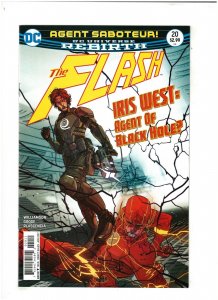 Flash #20 NM- 9.2 DC Rebirth 2017 Giandomenico Cover, Iris West 
