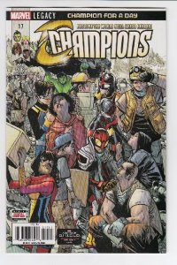 CHAMPIONS (2016 MARVEL) #17 LEG