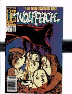 Lot of 6 Wolfpack Marvel Comics #5 6 7 8 10 11 J130 