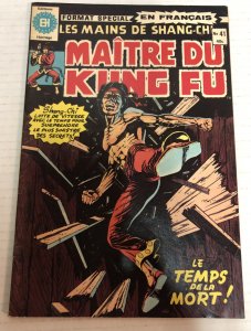 Maitre Du Kung Fu En Francaise (1973) #41 (F-/VF-) Heritage Edition
