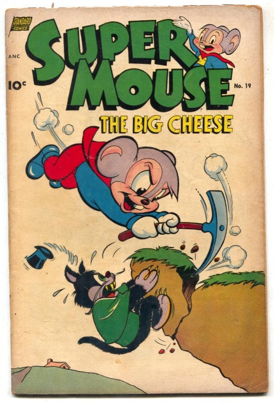 Supermouse #19 1952- Golden Age Funny Animal comic G