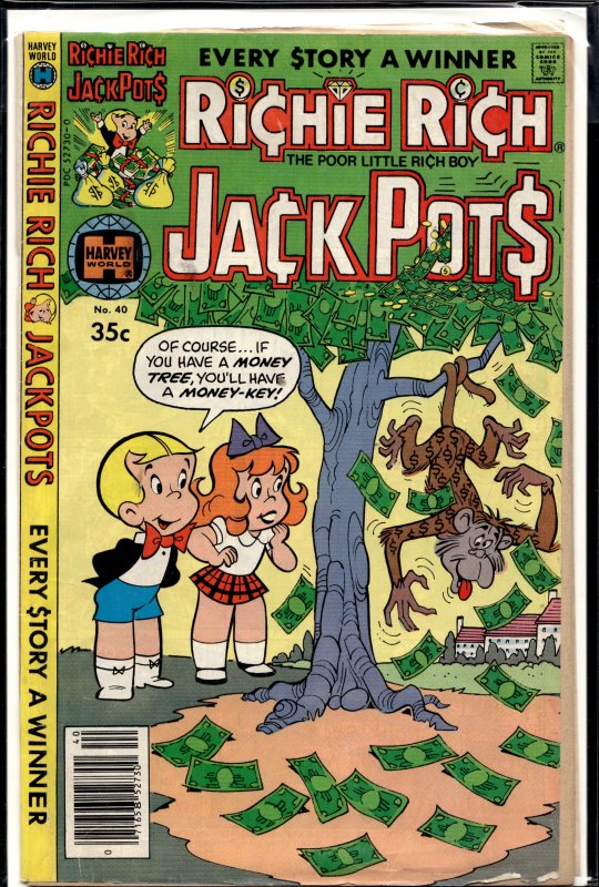 Richie Rich Jackpots #40 (1979) Richie Rich