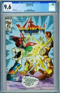 Voltron #3 CGC 9.6 1985 Modern-comic book 3842445002 