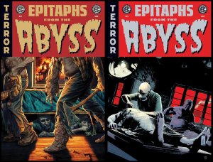 EC EPITAPHS FROM THE ABYSS #1 C & D GOLD/SILVER FOIL SET (PRESALE 7/24)