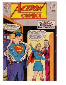 ACTION COMICS #313 1964-SUPERMAN-DC COMICS SUPERGIRL VG