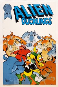 Alien Ducklings #3 (Feb 1987, Blackthorne) 7.5 VF-