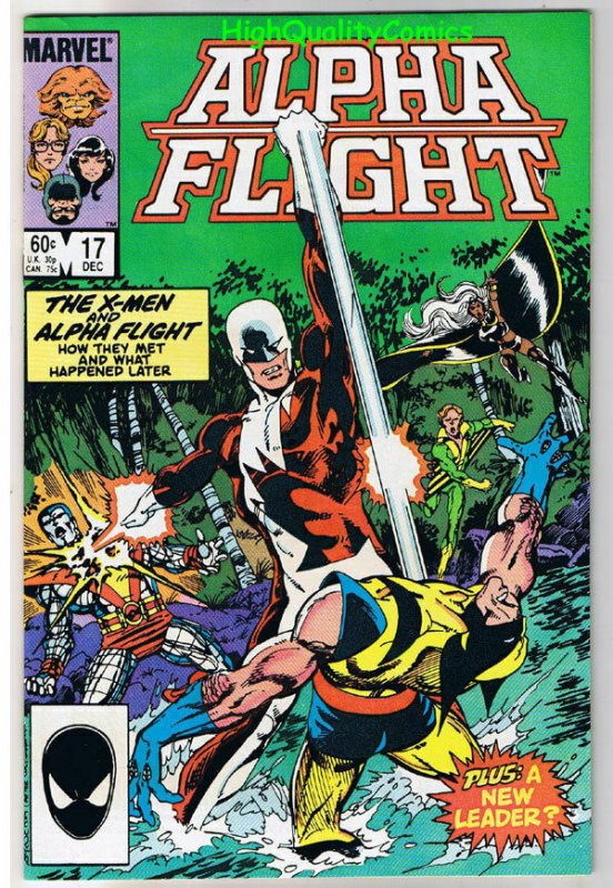 ALPHA FLIGHT #17, NM, Wolverine, John Byrne, X-men,1983, more in store