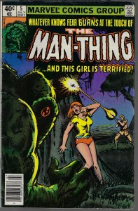 Man-Thing #5 (Marvel, 1979) FN/VF