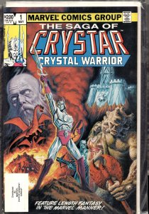 The Saga of Crystar, Crystal Warrior #1 (1983) Crystar [Key Issue]
