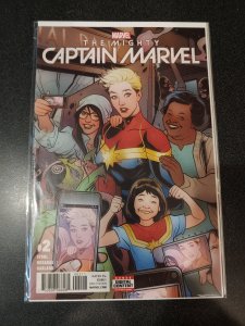 Mighty Captain Marvel Comic #2  First Print SELFIE VARIANT