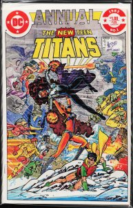 The New Teen Titans Annual #1 (1982) Teen Titans