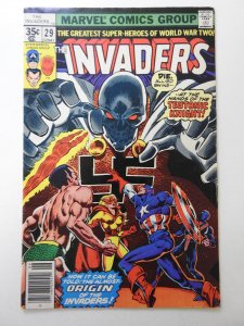 The Invaders #29 (1978) vs The Teutonic Knight! Solid Fine Condition!