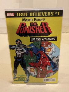 True Believers: Marvel Knights: Punisher 1st Appearance 2018 Reprints ASM #129!