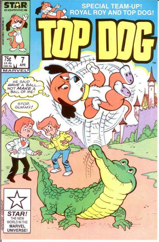 TOP DOG 7 VF-NM April 1986