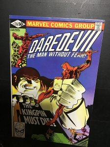 Daredevil #170 (1981) Byrne Art 1st  Kngpin in DD Wow! NM- Richmond CERT!