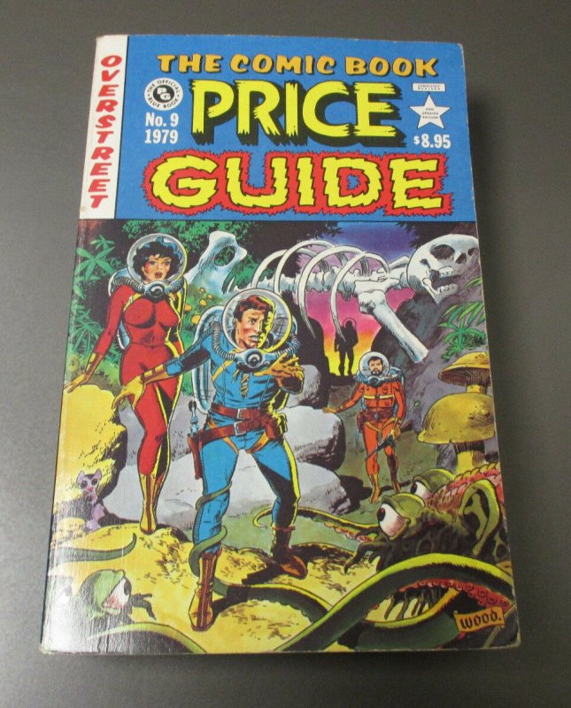 1979 OVERSTREET Comic Book Price Guide #9 FVF Wally Wood Cover